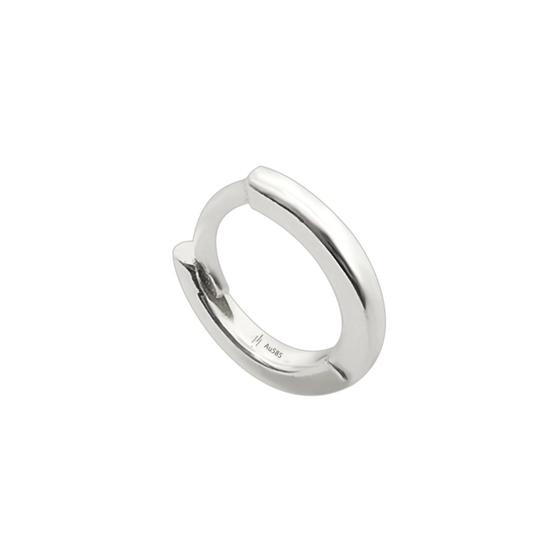 SINGLE MILAN HUGGIE HOOP | 14K - Image 3