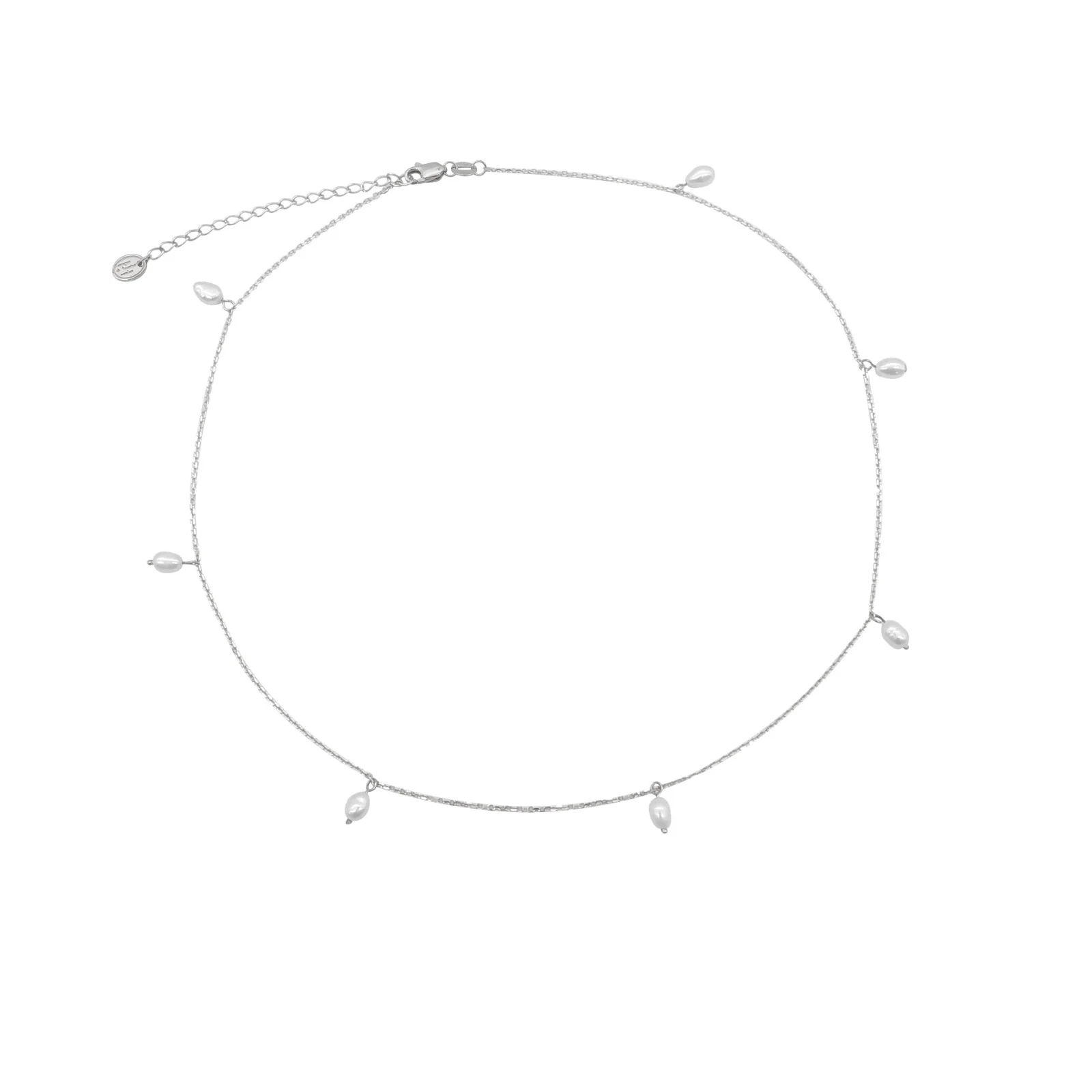 Hayman Pearl Necklace 9K - Image 2