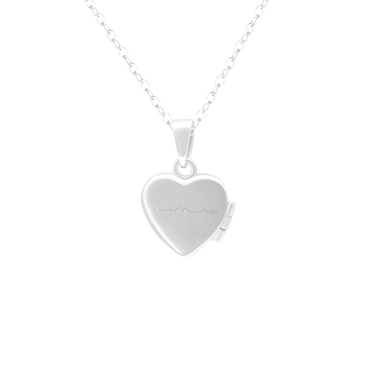 Evermine Locket Necklace | Silver - Image 3