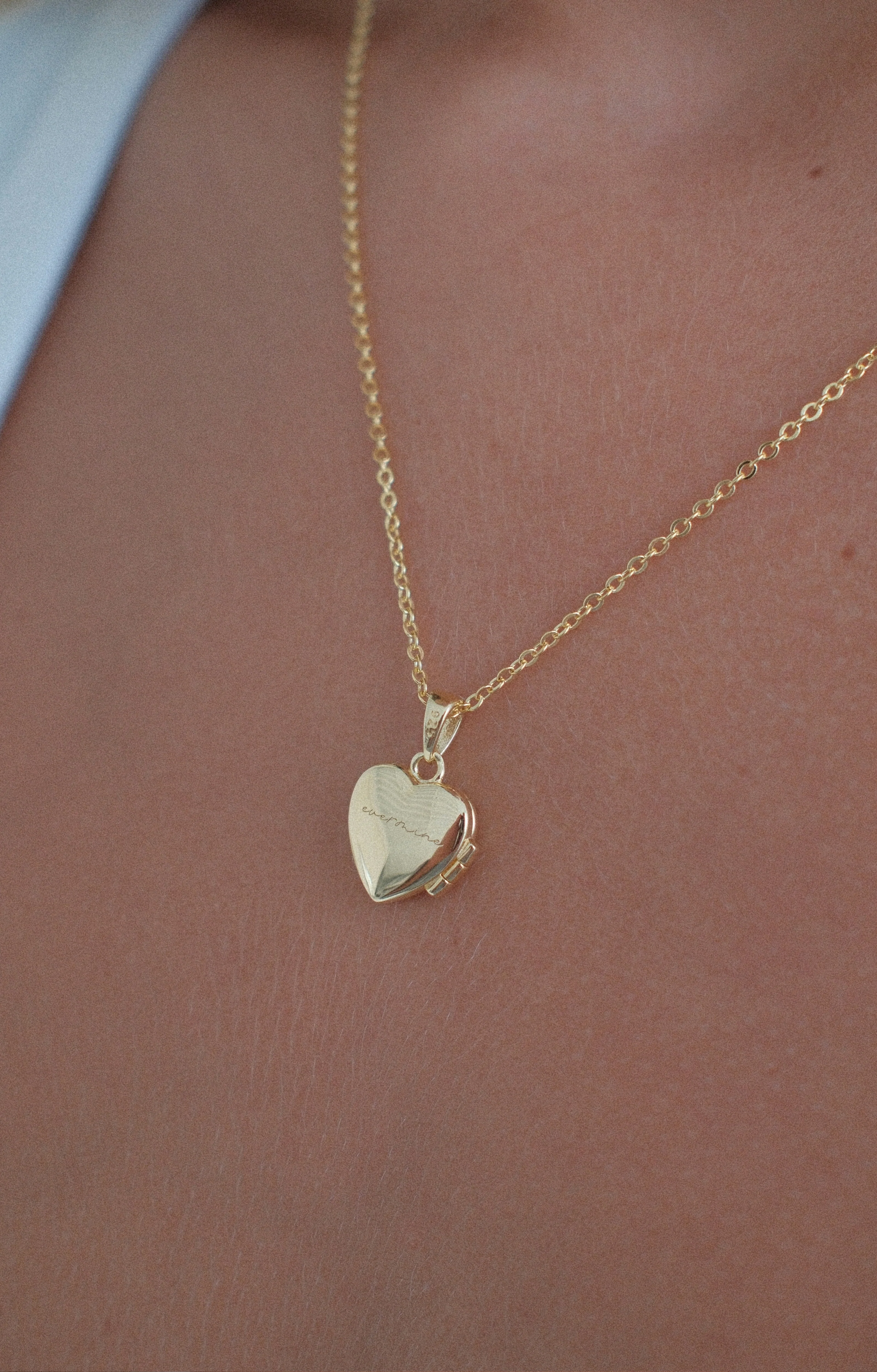 Evermine Locket Necklace | Gold Vermeil - Image 4
