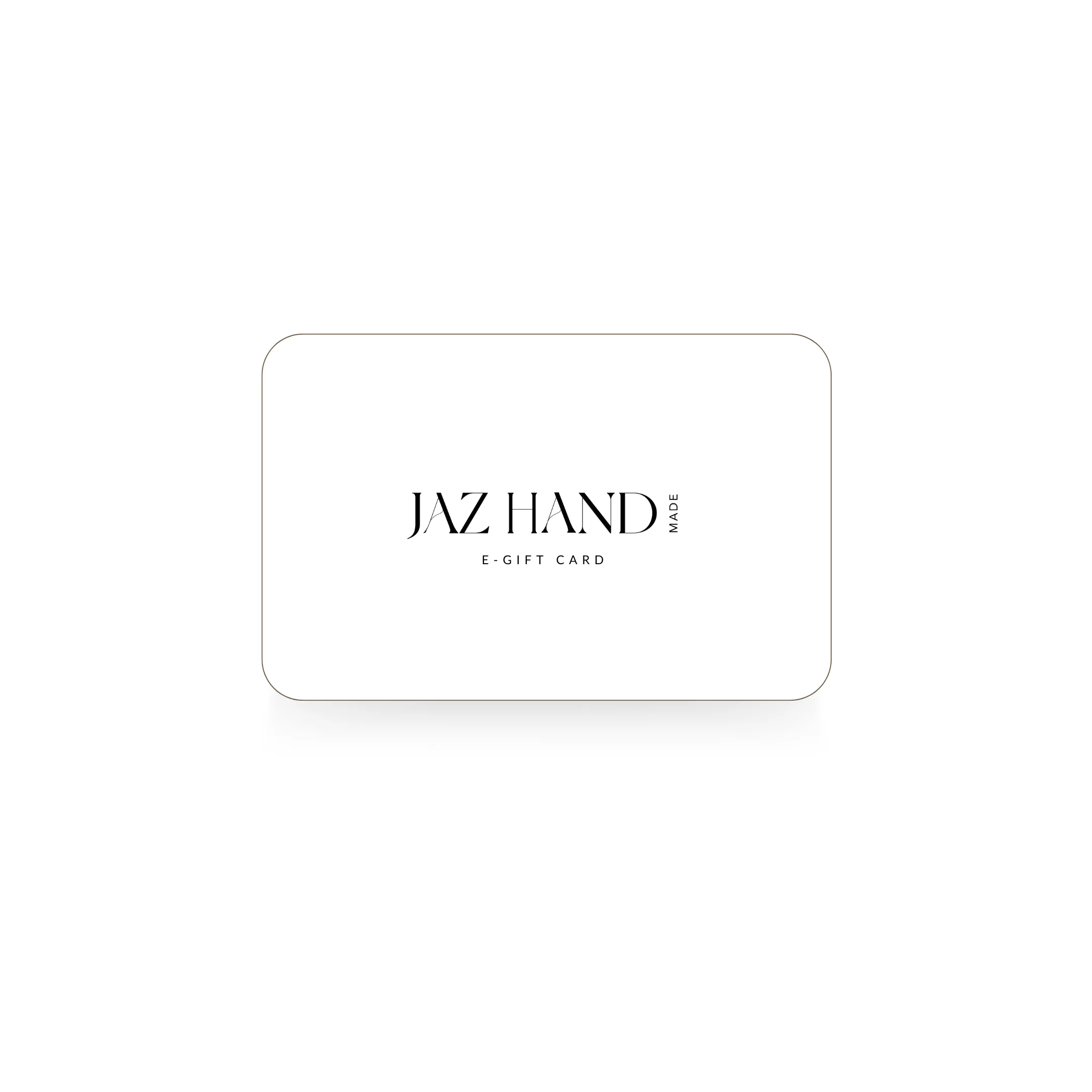 Jaz Hand Made E-Gift Card