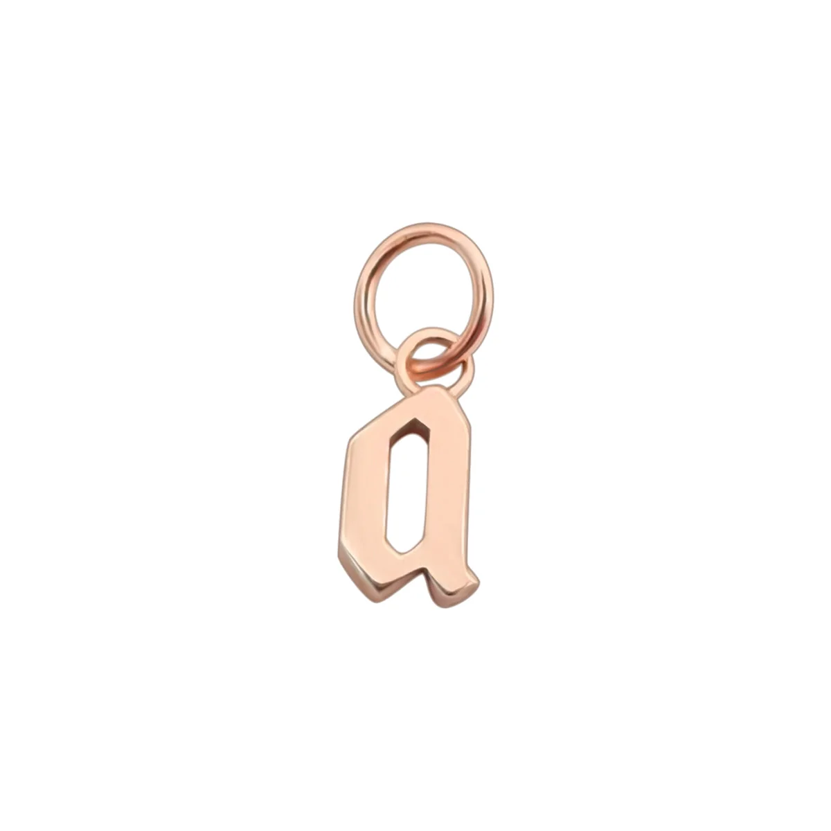 MINI LETTER CHARMS | Rose Gold