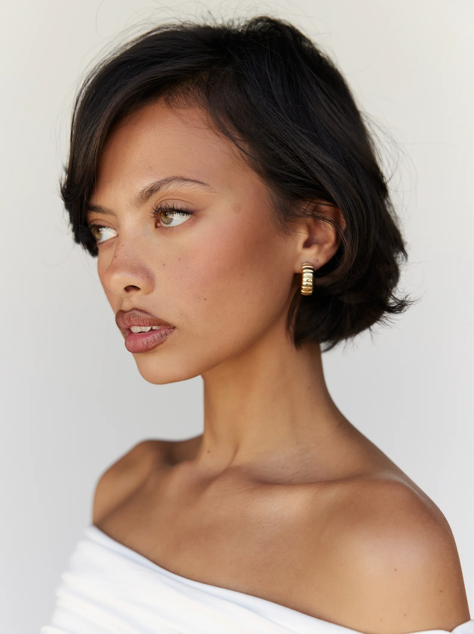 Pia Hoops | Gold - Image 3